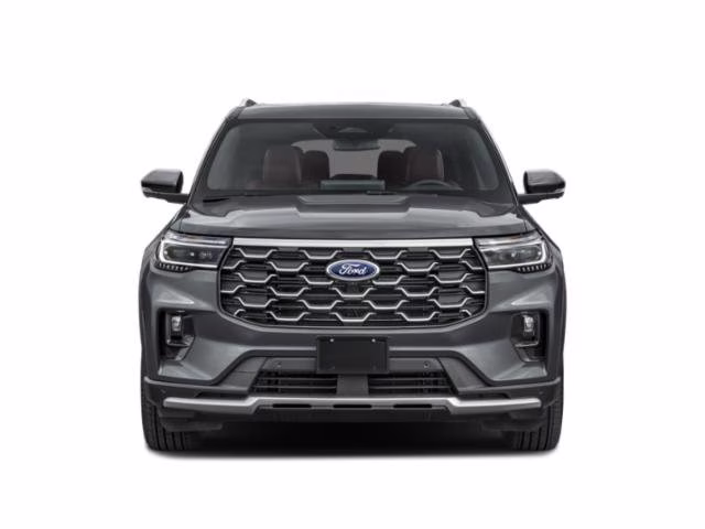 2026 Space White Metallic Ford Explorer Platinum RWD SUV
