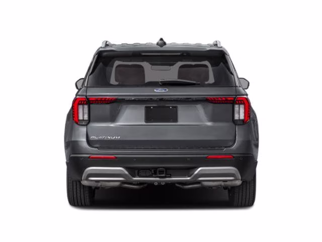 2026 Space White Metallic Ford Explorer Platinum RWD SUV