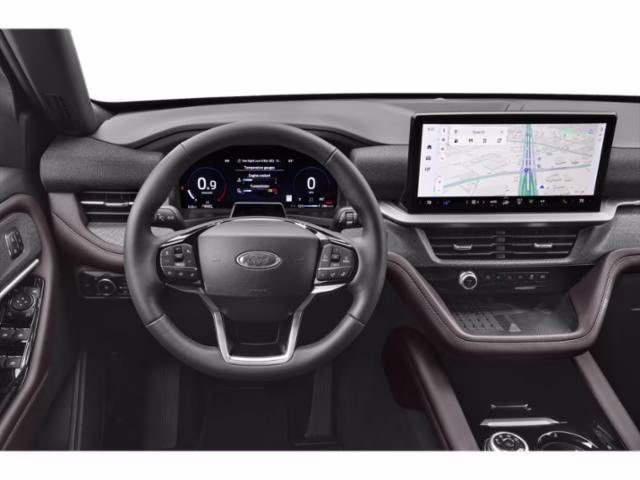 2026 Space White Metallic Ford Explorer Platinum RWD SUV