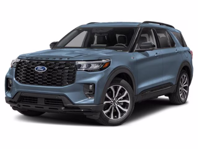 2026 Vapor Blue Metallic Ford Explorer ST-Line RWD SUV