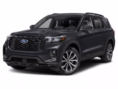 2026 Agate Black Metallic Ford Explorer ST-Line RWD SUV