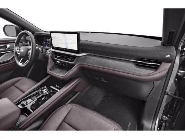 2026 Star White Metallic Tri-Coat Ford Explorer Platinum 4X4 SUV