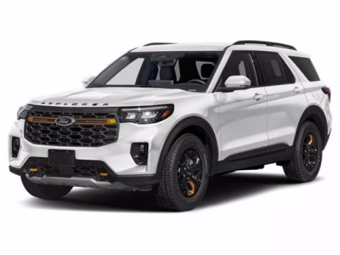 2026 Space White Metallic Ford Explorer Tremor 4X4 SUV