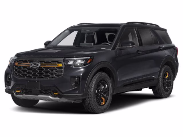 2026 Space White Metallic Ford Explorer Tremor 4X4 SUV