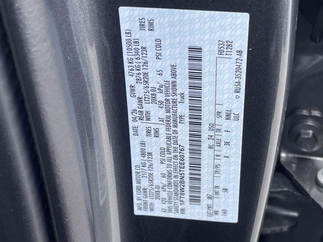 2026 Gray Ford Super Duty F-250 SRW 4X4 Truck