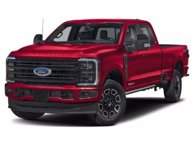 2026 Ruby Red Metallic Tinted Clearcoat Ford Super Duty F-350 SRW Platinum 4X4 Truck