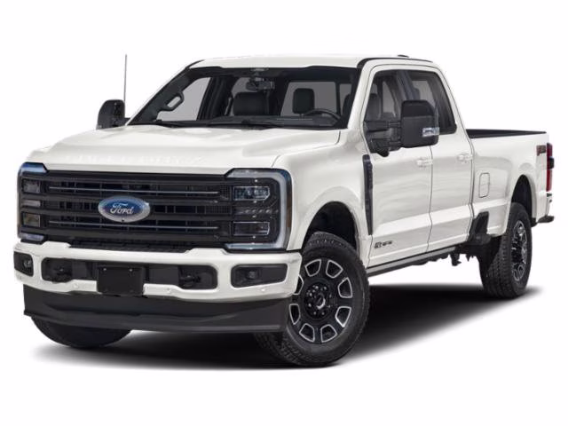 2026 Star White Metallic Tri-Coat Ford Super Duty F-350 SRW Platinum 4X4 Truck