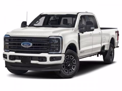 2026 Star White Metallic Tri-Coat Ford Super Duty F-350 SRW Platinum 4X4 Truck