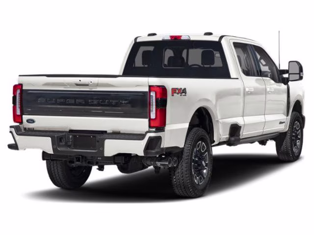 2026 Star White Metallic Tri-Coat Ford Super Duty F-350 SRW Platinum 4X4 Truck