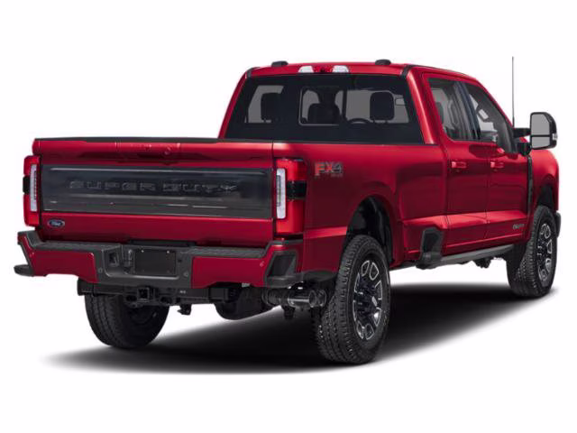 2026 Ruby Red Metallic Tinted Clearcoat Ford Super Duty F-350 SRW Platinum 4X4 Truck