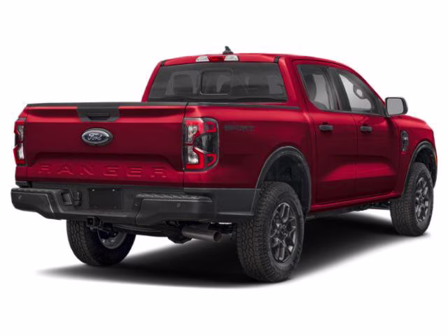 2026 Ruby Red Metallic Tinted Clearcoat Ford Ranger XLT RWD Truck
