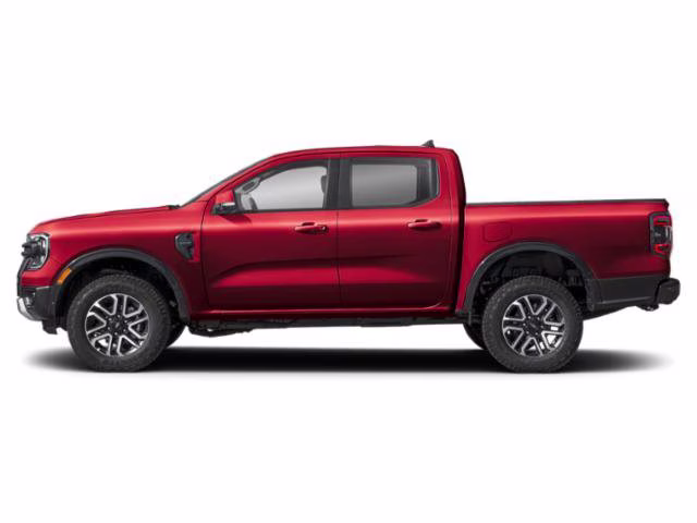 2026 Ruby Red Metallic Tinted Clearcoat Ford Ranger LARIAT RWD Truck