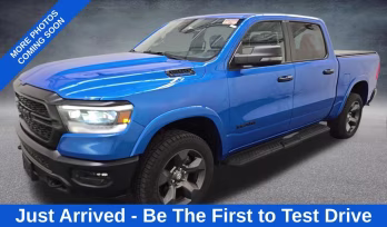 2023 Hydro Blue Pearlcoat Ram 1500 Big Horn/Lone Star **BUILT TO SERVE** 4X4 Truck