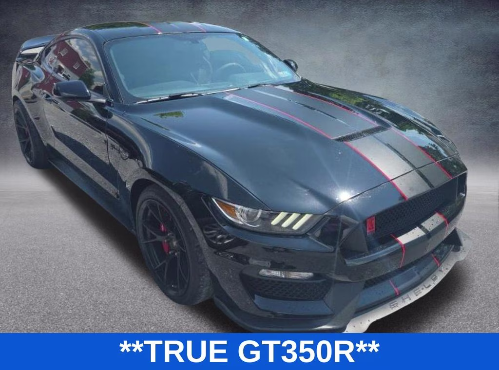 2017 Shadow Black Ford Mustang Shelby GT350R RWD Coupe
