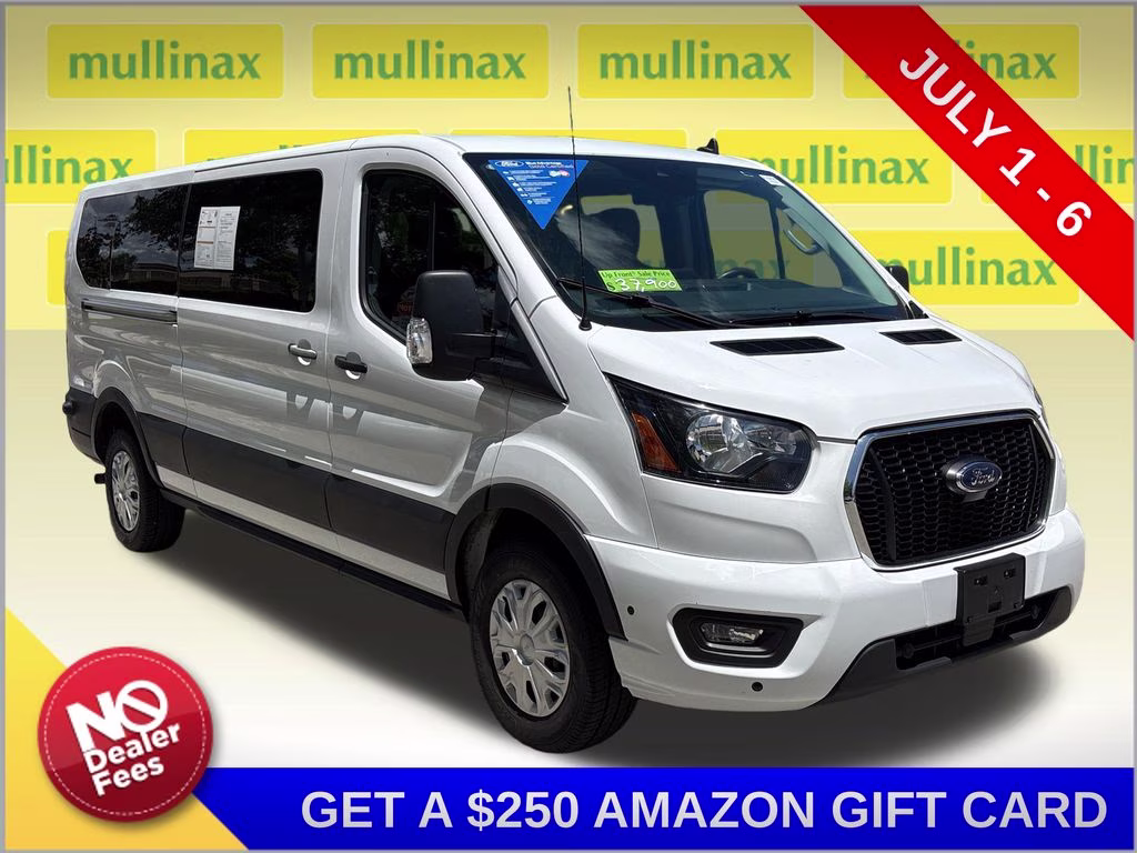 2024 Oxford White Ford Transit-350 XLT RWD Crossover