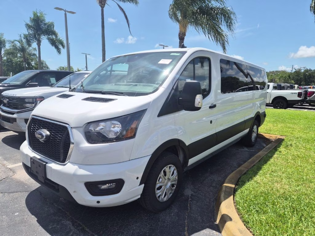 2024 Oxford White Ford Transit-350 XLT RWD Crossover