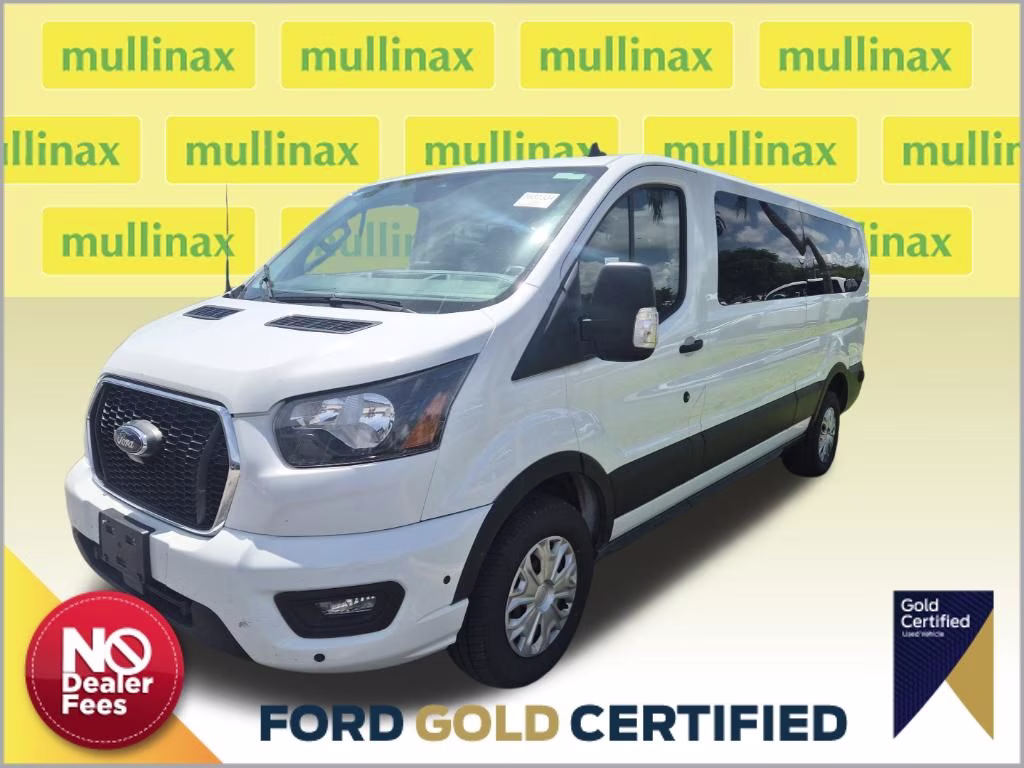 2024 Oxford White Ford Transit-350 XLT RWD Crossover