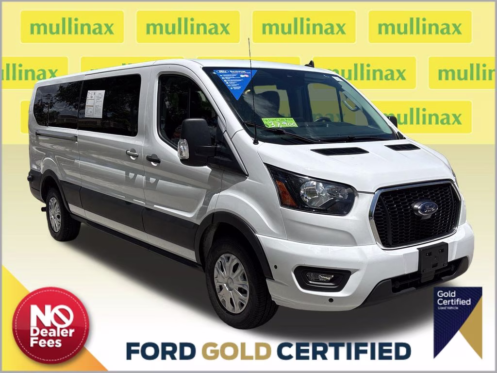 2024 Oxford White Ford Transit-350 XLT RWD Crossover