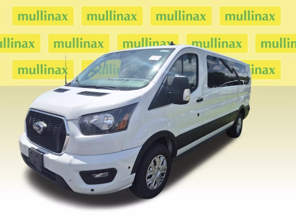 2024 Oxford White Ford Transit-350 XLT RWD Crossover