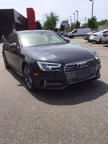2018 Moonlight Blue Audi A4 2.0T AWD Sedan