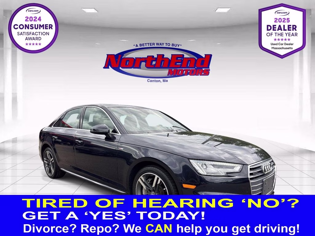 2018 Moonlight Blue Audi A4 2.0T AWD Sedan