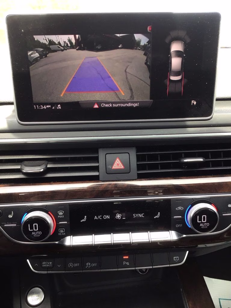 2018 Moonlight Blue Audi A4 2.0T AWD Sedan