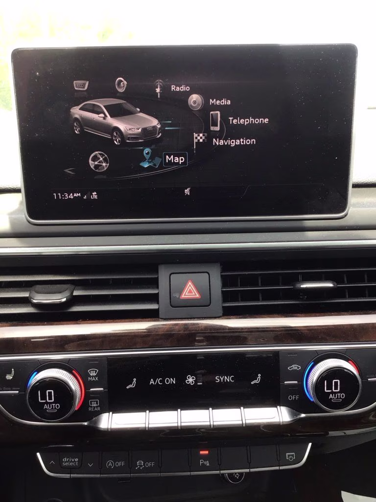 2018 Moonlight Blue Audi A4 2.0T AWD Sedan