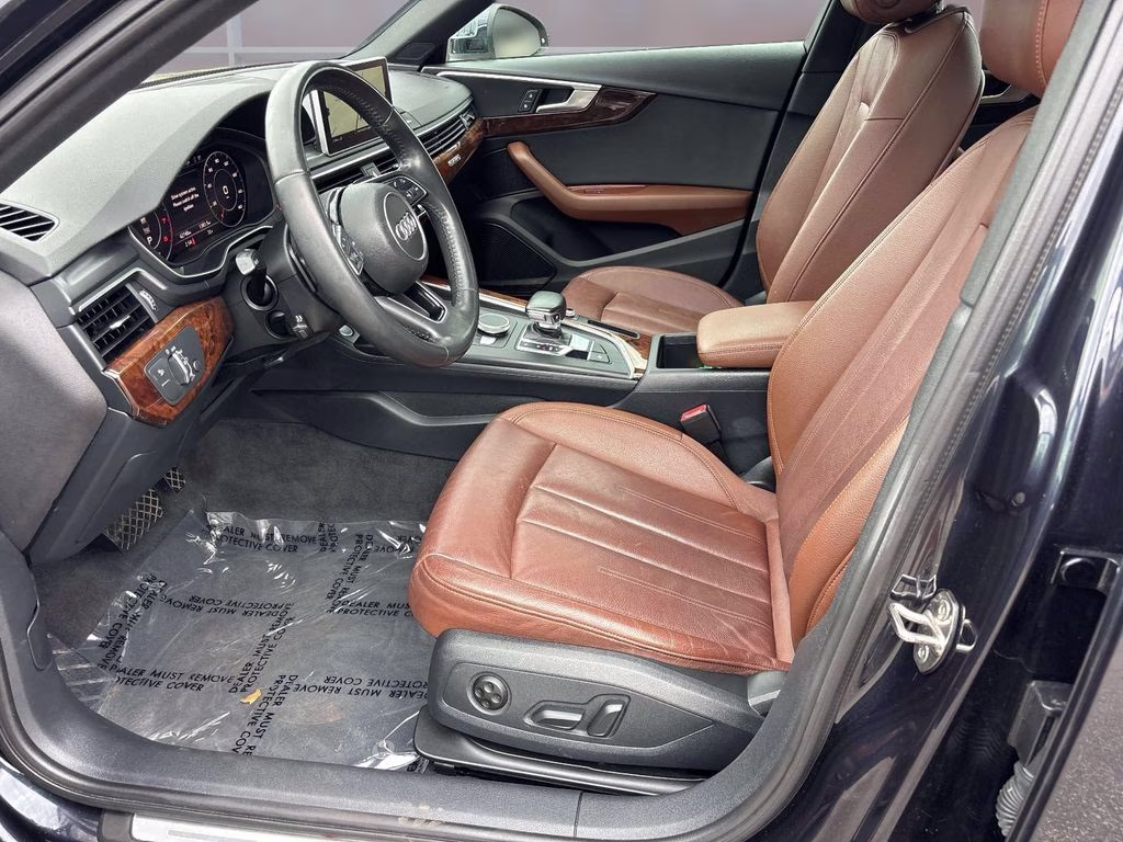 2018 Moonlight Blue Audi A4 2.0T AWD Sedan