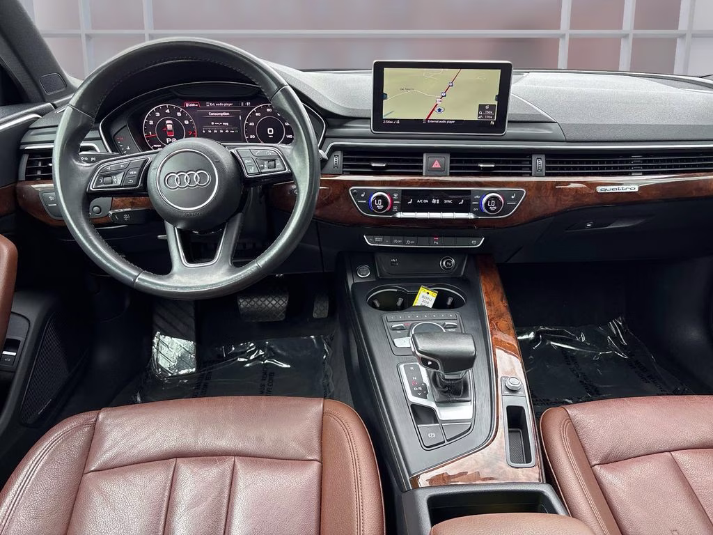 2018 Moonlight Blue Audi A4 2.0T AWD Sedan