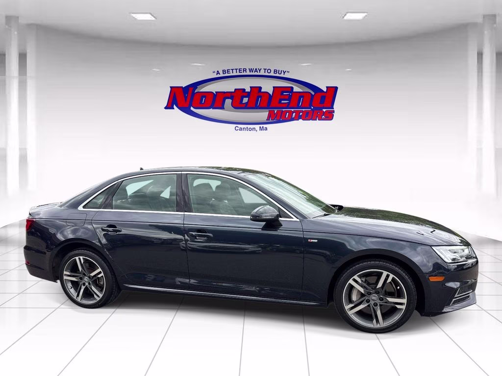 2018 Moonlight Blue Audi A4 2.0T AWD Sedan