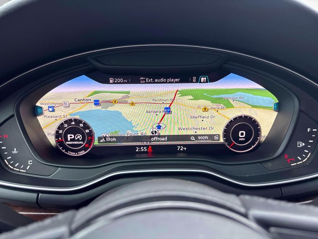 2018 Moonlight Blue Audi A4 2.0T AWD Sedan