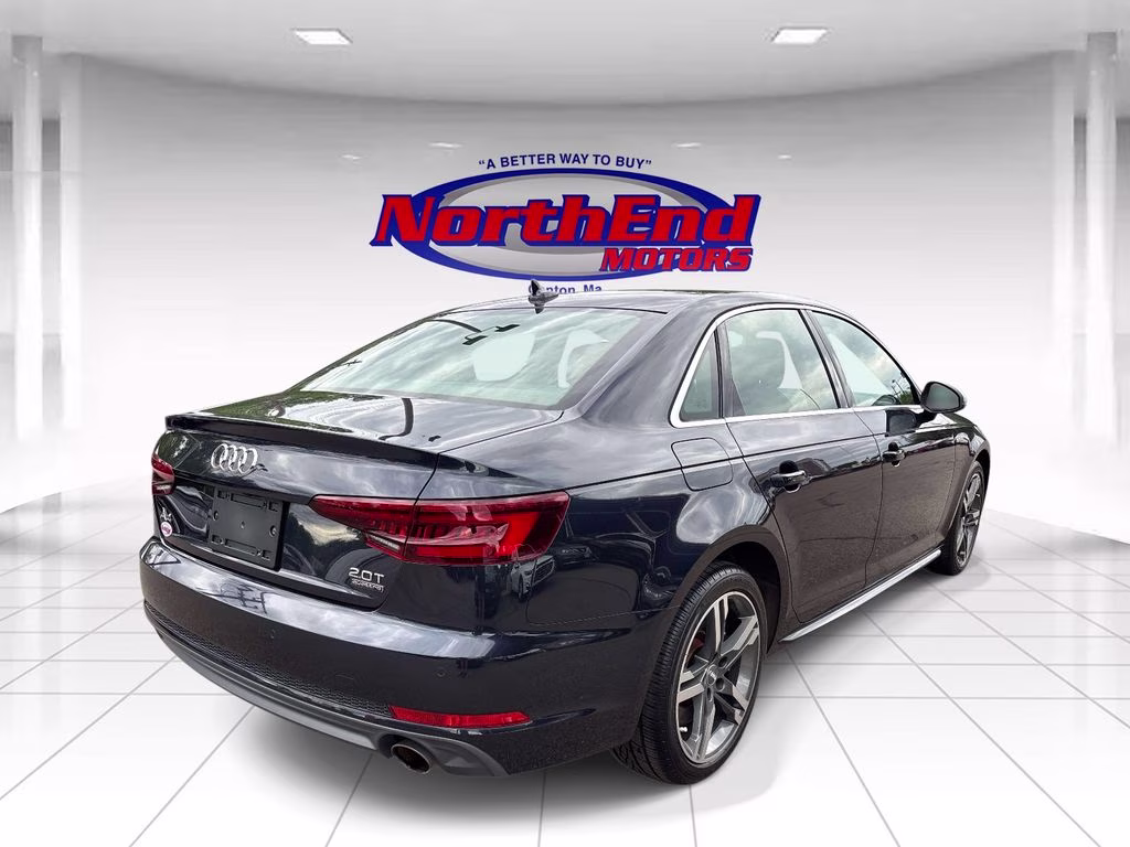 2018 Moonlight Blue Audi A4 2.0T AWD Sedan