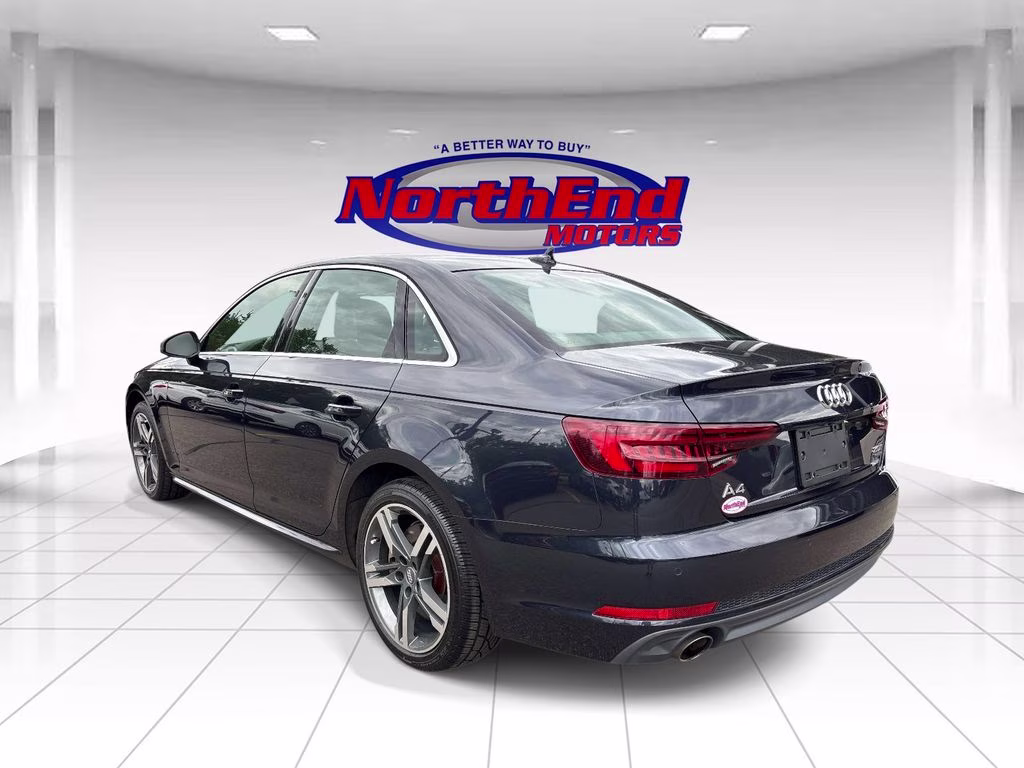 2018 Moonlight Blue Audi A4 2.0T AWD Sedan