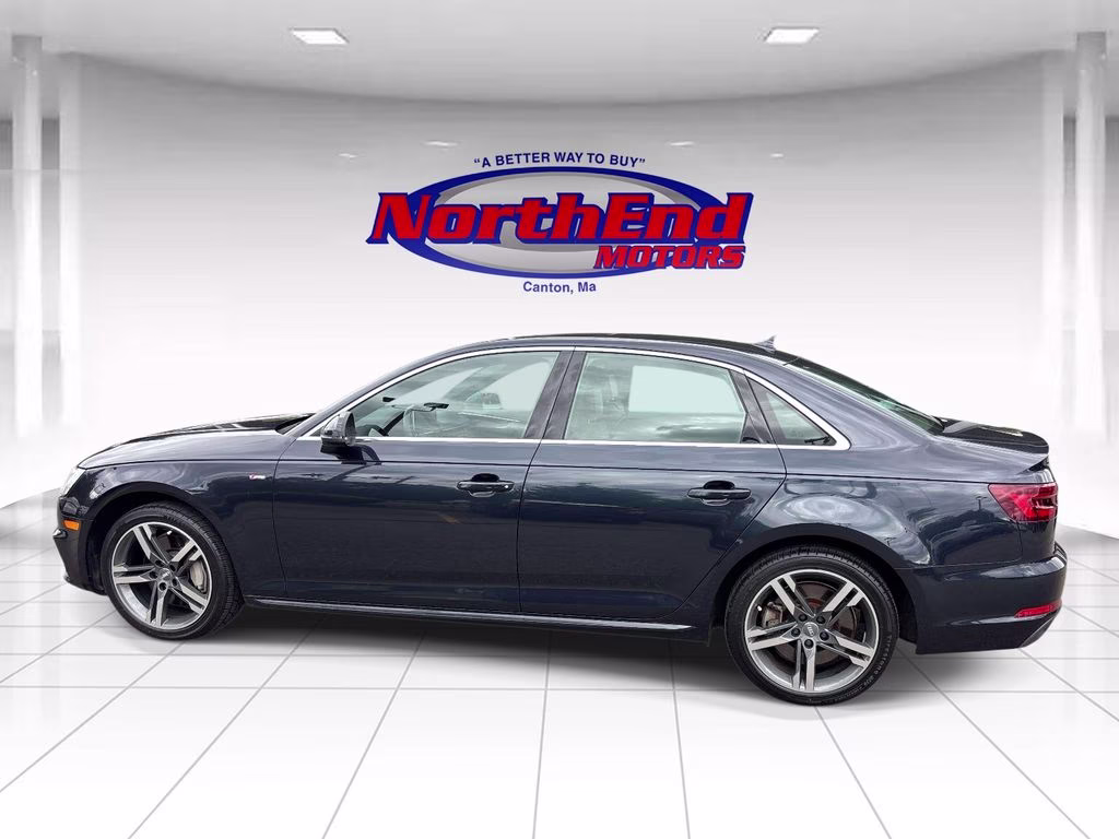 2018 Moonlight Blue Audi A4 2.0T AWD Sedan