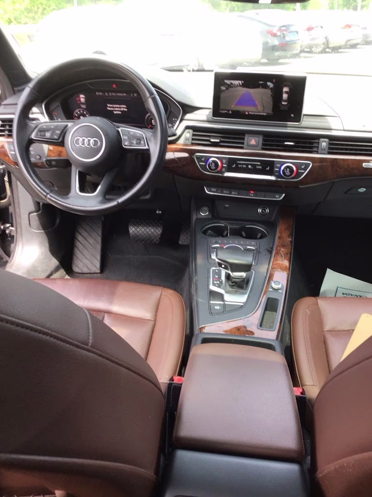 2018 Moonlight Blue Audi A4 2.0T AWD Sedan