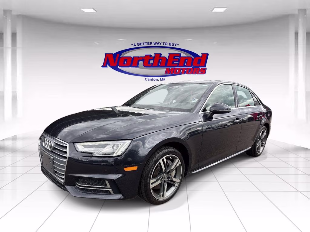 2018 Moonlight Blue Audi A4 2.0T AWD Sedan