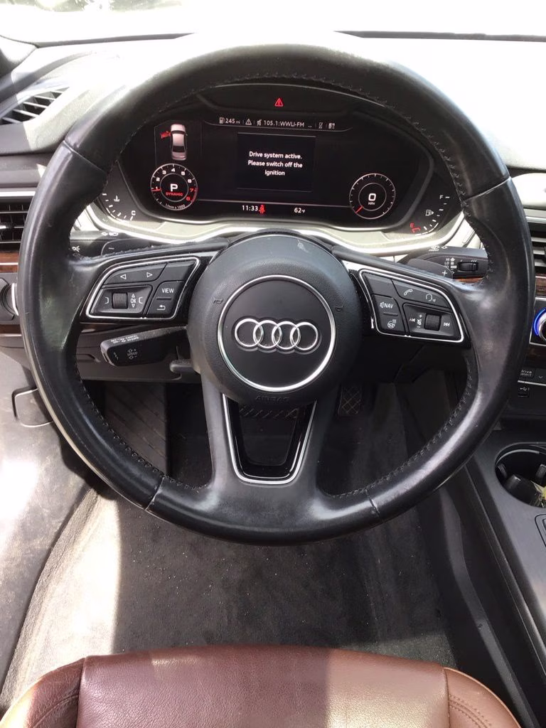 2018 Moonlight Blue Audi A4 2.0T AWD Sedan