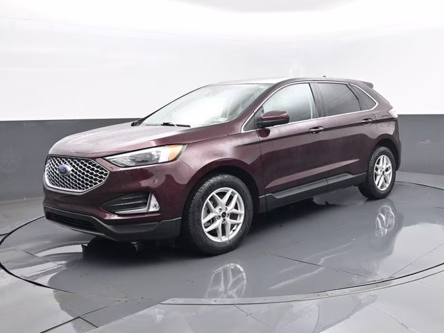 2023 Burgundy Ford Edge SEL AWD SUV