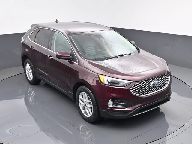 2023 Burgundy Ford Edge SEL AWD SUV