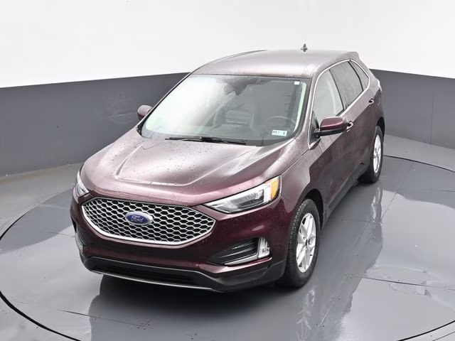 2023 Burgundy Ford Edge SEL AWD SUV