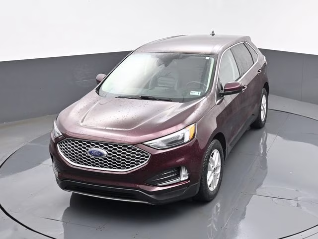 2023 Burgundy Ford Edge SEL AWD SUV