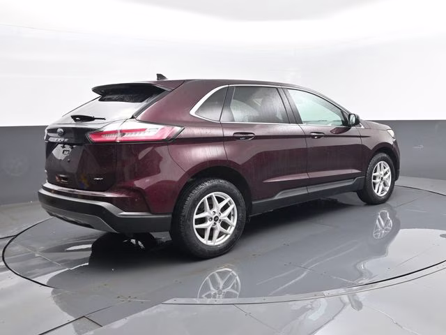 2023 Burgundy Ford Edge SEL AWD SUV