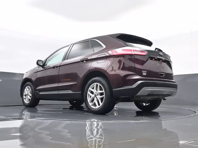 2023 Burgundy Ford Edge SEL AWD SUV