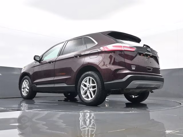 2023 Burgundy Ford Edge SEL AWD SUV