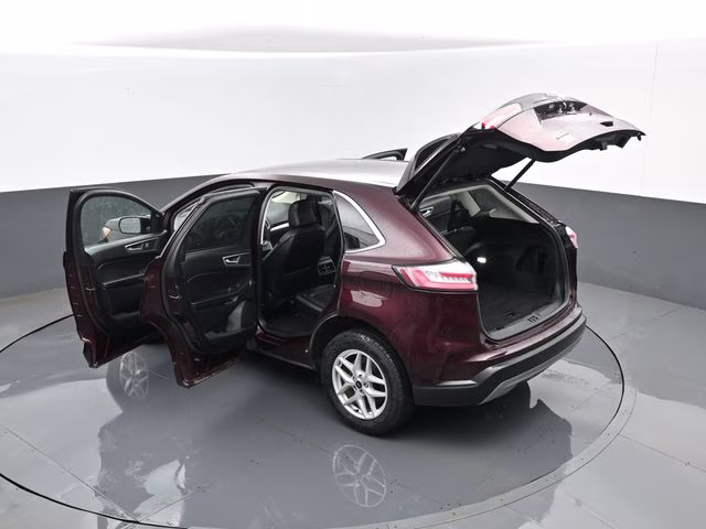 2023 Burgundy Ford Edge SEL AWD SUV