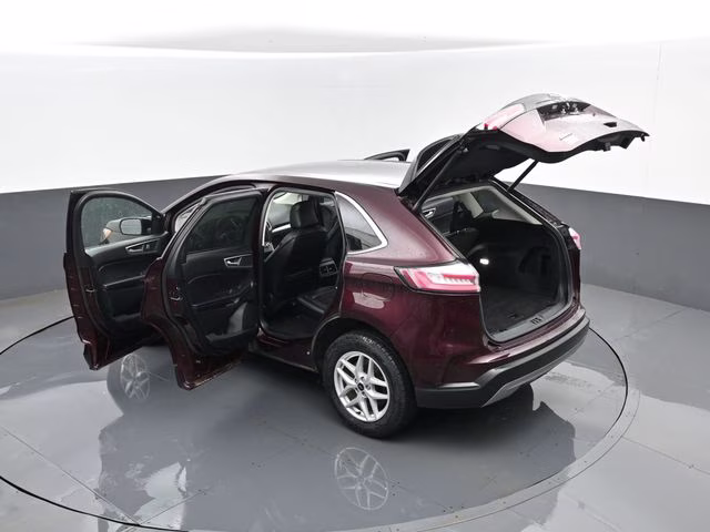 2023 Burgundy Ford Edge SEL AWD SUV