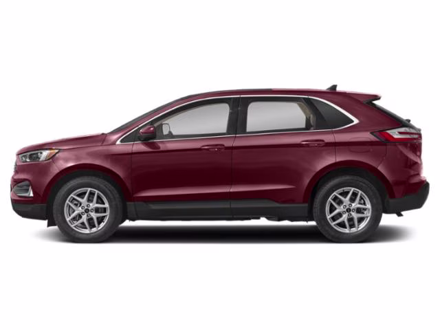 2023 Burgundy Ford Edge SEL AWD SUV