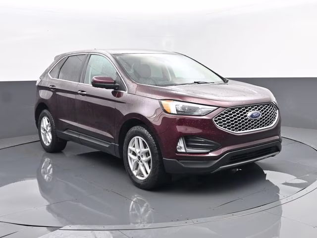 2023 Burgundy Ford Edge SEL AWD SUV