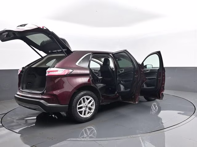 2023 Burgundy Ford Edge SEL AWD SUV