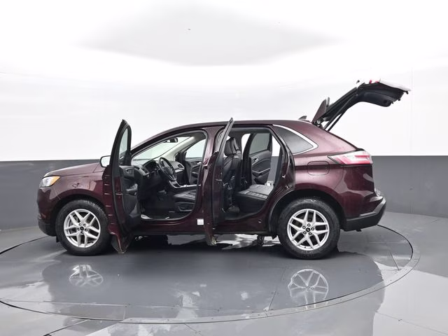 2023 Burgundy Ford Edge SEL AWD SUV